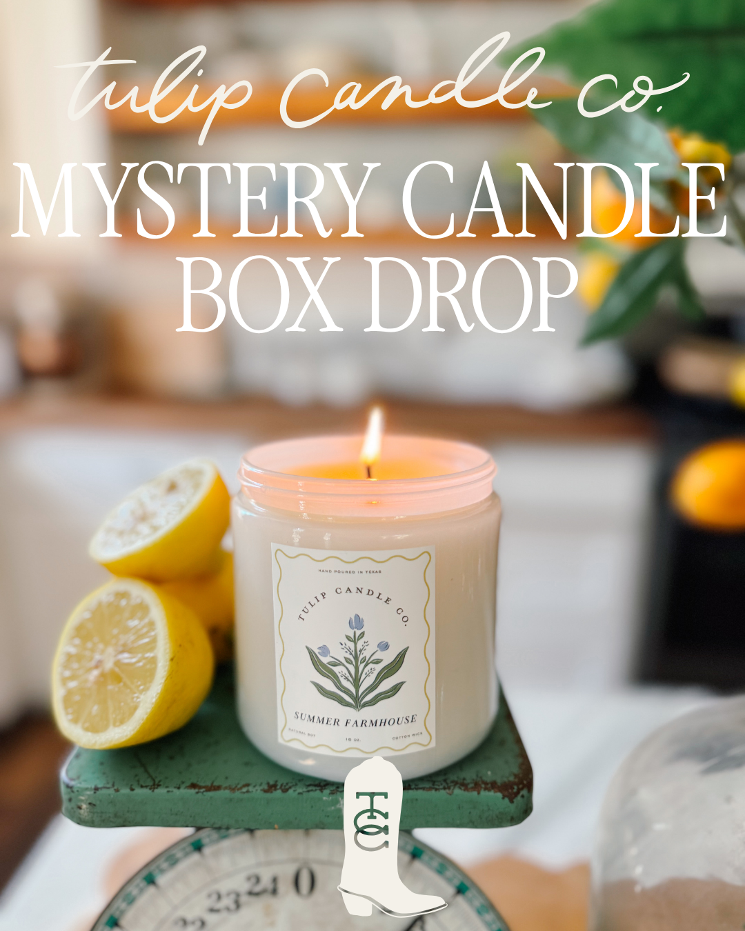 Mystery Candle Box: 5 Full Sized Candles