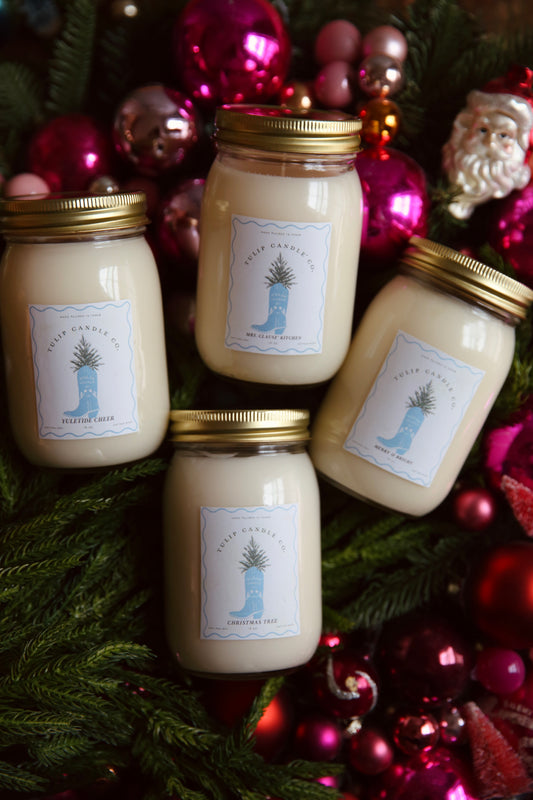 Complete Christmas Collection- All Four Candles