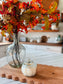 FRIDAY NIGHT FOOTBALL- Clear Glass Pumpkin Jar