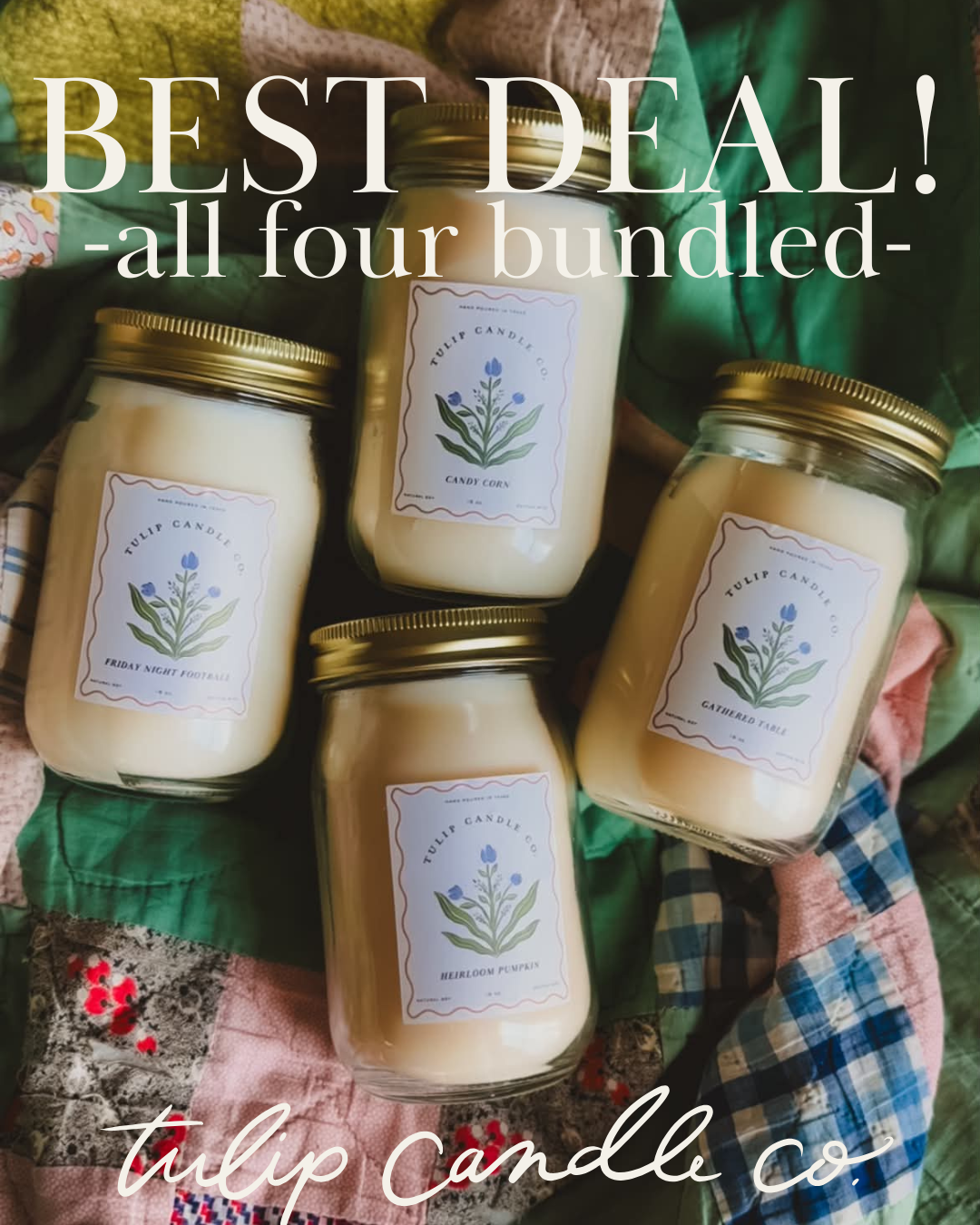 BUNDLE & SAVE: Complete Fall Collection- 4 Candles